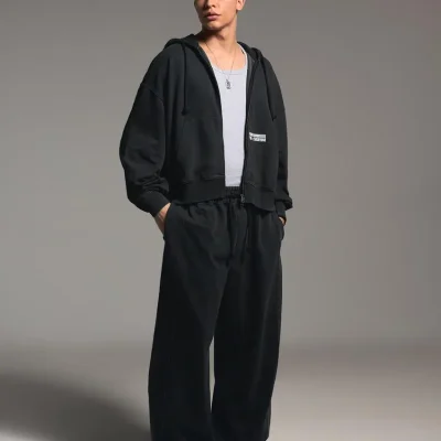 شلوار بگی سوپر بگی فیت مردانه bershka