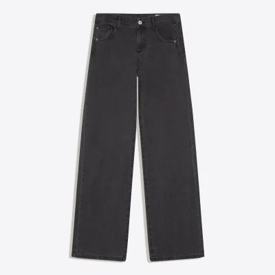 شلوار پارچه‌ای فیلی (کوردروی) مدل Straight Fit bershka