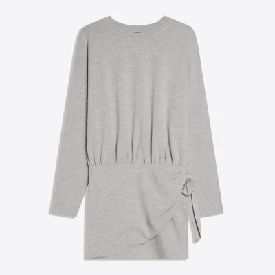لباس کوتاه گره‌دار bershka