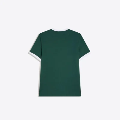تیشرت کوتاه آستین کنتراست فیلی مردانه bershka