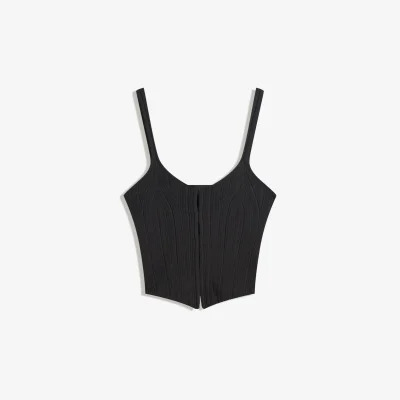 پنچره دیتیل دار آویز تاپ bershka