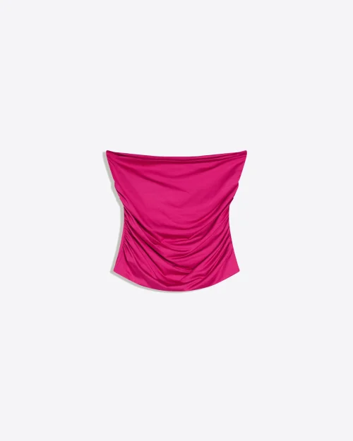 باندو تاپ بوزگولو (Büzgülü bandeau top)