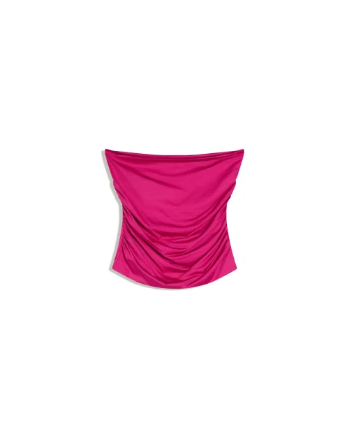 باندو تاپ بوزگولو (Büzgülü bandeau top)