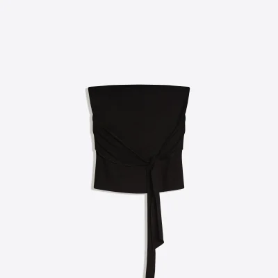 تاپ باندو با پاپیون bershka