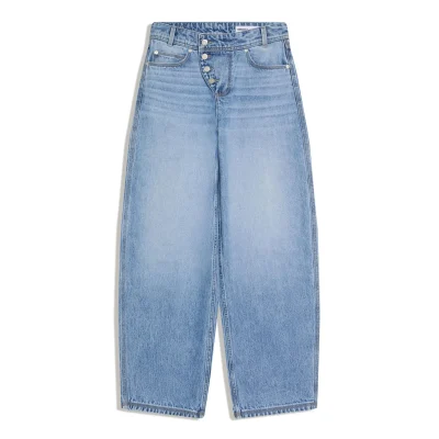 شلوار جین اسلیم فیت مشکی با الیاف کشسان bershka