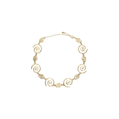 گردنبند چوکر اسپیرال bershka