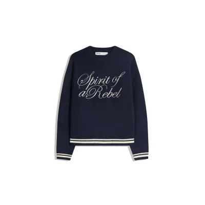 پلیور گلدوزی‌شده زنانه bershka