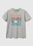 تیشرت پسرانه طرح دار United Colors of Benetton مدل 3I1XC10Q4
