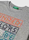 تیشرت پسرانه طرح دار United Colors of Benetton مدل 3I1XC10Q4