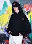 Ace Nayman سویشرت زنانه یقه گرد چند رنگ طرح دار SD HOODIE