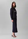 Calvin Klein Jeans زنانه یقه گرد طرح دار آبی مدل LV047C311GCEF