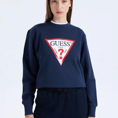 سویشرت زنانه مجلسی با پارچه کشمیر Guess