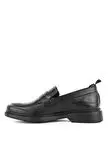 کفش روزمره چرم مشکی مردانه Hush Puppies مدل Orin