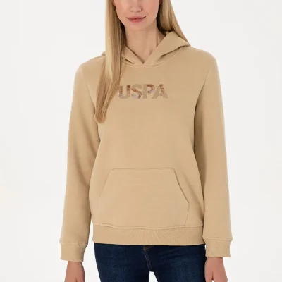 سویشرت زنانه یقه گرد اسپرت U.S. Polo Assn. مدل GIZMOSK25 boyner