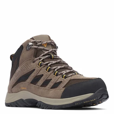 Columbia BM0652 CRESTWOOD MID WATERPROOF کفش بوت زنانه قهوه‌ای
