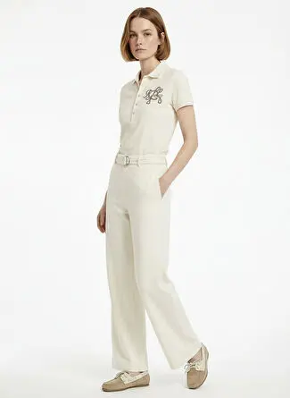 تیشرت اسلیم فیت زنانه Lauren Ralph Lauren مدل Ekru 200980213