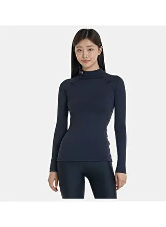 تیشرت آستین بلند زنانه UA CG Authentics Mockneck 1368702-001