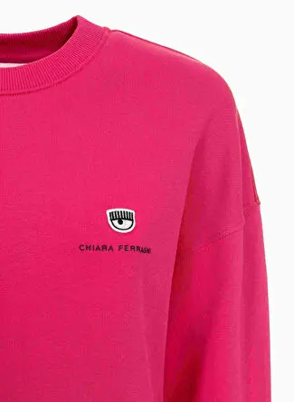 سویشرت زنانه Chiara Ferragni مدل 77CBIT01 رنگ فوشیا