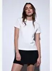 تیشرت زنانه Antioch Ekru Basic
