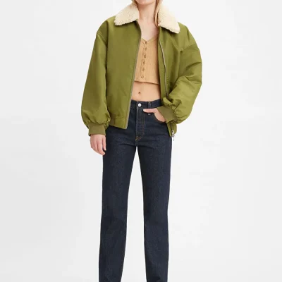 شلوار جین زنانه Levis مدل A7742-0000 سرمه‌ای