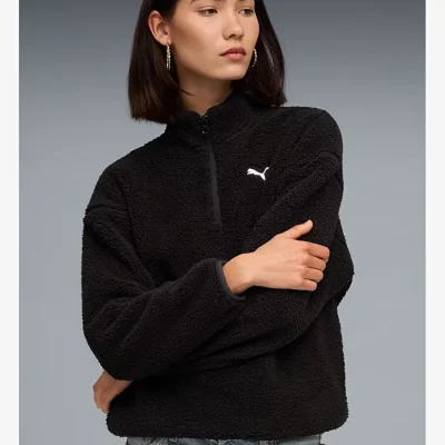 سویشرت زنانه Puma Ess Elevated Half-Zip