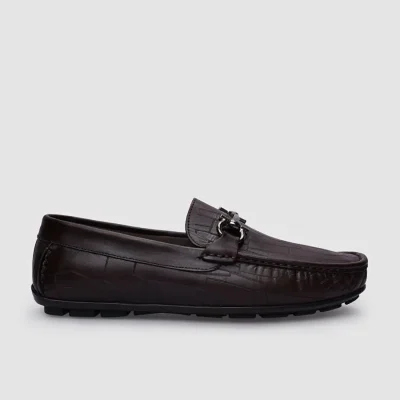 کفش Cabani مدل Loafer مردانه قهوه ای چرم 116148R