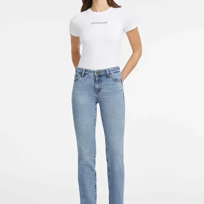 شلوار جین Guess کد GJ G08 MID RISE STRA - ECO RECY CO زنانه، رنگ سرمه‌ای boyner