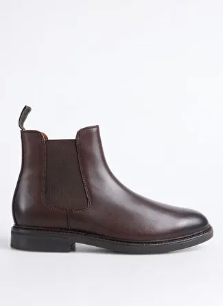 بوت چرمی مردانه Polo Ralph Lauren مدل ASHER CHLSEA قهوه‌ای