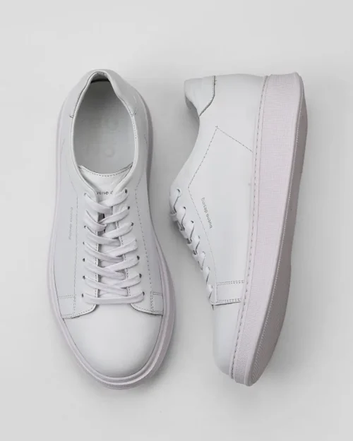کفش اسپرت مردانه Bueno Shoes اطلس سفید چرم 07m13722225
