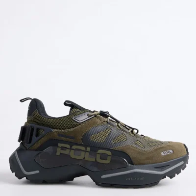 کفش اسنیکر مردانه Polo Ralph Lauren مدل ADVNTR 400 رنگ خاکی boyner