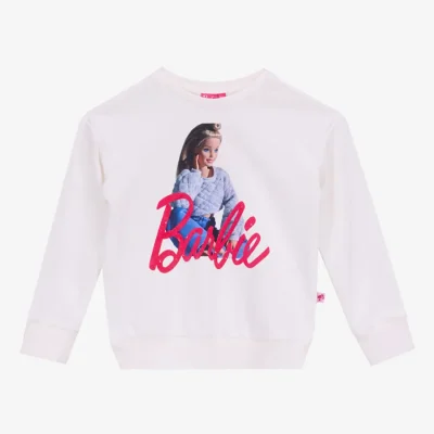 سویشرت بافتنی بچه گانه باربی مدل BRB5WG-SWT6639 Barbie