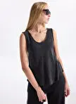 تیشرت زنانه American Vintage مشکی SON29GH25NOIVIN