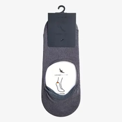 جوراب بابت مردانه آنتراسیت طرح‌دار سینگل Altınyıldız Collection boyner