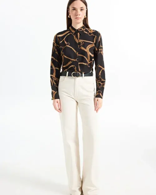 Lauren Ralph Lauren پیراهن زنانه مشکی طرح‌دار 200970823