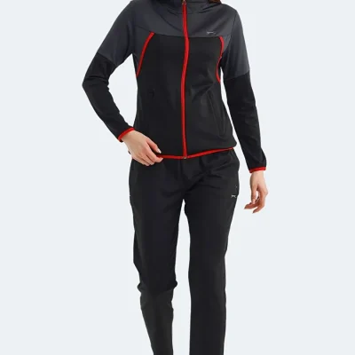 زنانه ست تاپ و شلوار ورزشی مشکی Slazenger ROCKSTAR