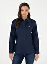 پیراهن زنانه دوچرخه‌ای اسلیم فیت U.S. Polo Assn. مدل CRISCOLOR024K به رنگ سرمه‌ای