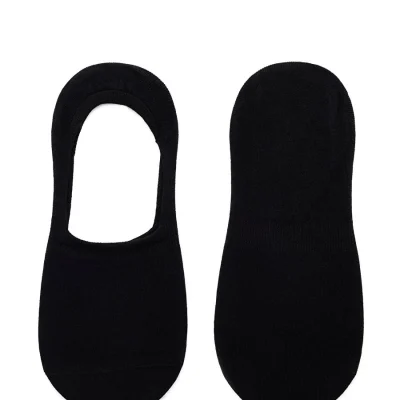 جوراب کوتاه مردانه مشکی نخی 000A2C30006F boyner
