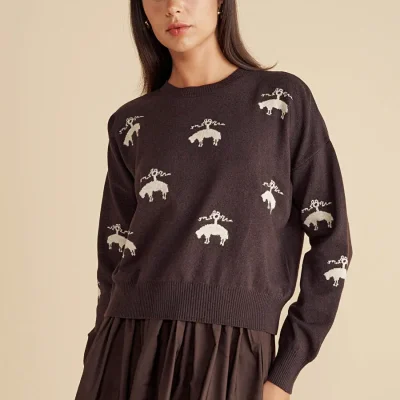 کژوال زنانه یقه اسکی بژ Brooks Brothers
