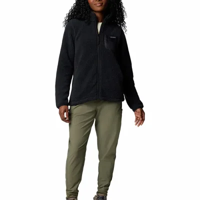 زنانه پلار سویشرت مشکی یقه ایستاده Columbia WEST BEND FULL ZIP II AK5171 boyner