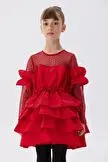 لباس قرمز دخترانه BG Store