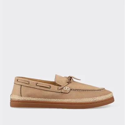 موکاسین Loafer مردانه چرمی Kahve