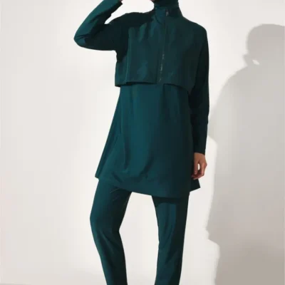 بورکینی چهار تکه Regular Fit زنانه DeFacto