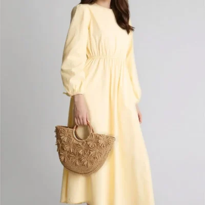 پیراهن زنانه سارا از جنس پنبه ۱۰۰٪ مدل A با الیاف پاپلین ۳۴۳۹۵۸۸ Defacto