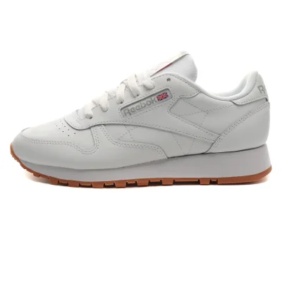 کفش چرم کلاسیک Gy0954 با زیره کائوچو، سفید، unisex Reebok