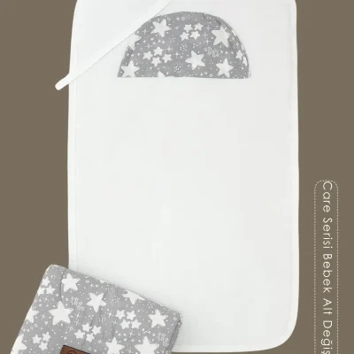 کیف تعویض پوشک و زیرانداز تعویض نوزاد Care Big Stars Series Mordesign