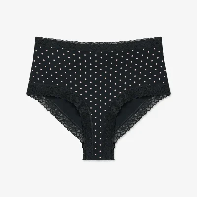 شورت اسلیپ کمر بلند کامفورتی مشکی - Siyah Comfy Penti