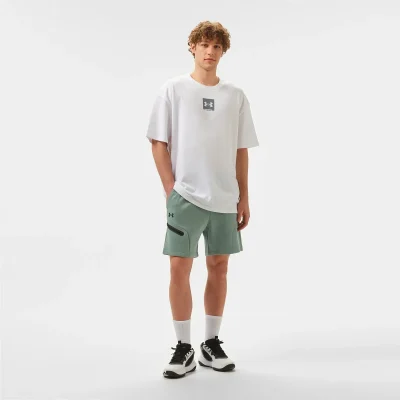شورت مردانه Unstoppable Fleece سبز Under Armour