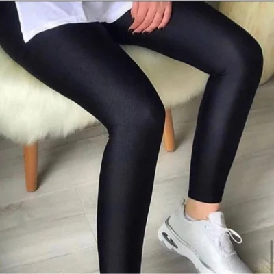 شلوار تایت پارلک دیسکو با کمر بلند و مدل جمع‌کننده NEW Fashion