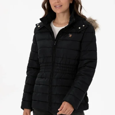 کت مشکی زنانه مدل 50308011-VR046 U S Polo Assn