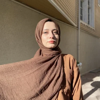 شال بورومجوک رنگ شکلاتی Hurremist
